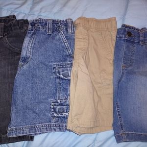 4 pairs of boy's sz 6 shorts